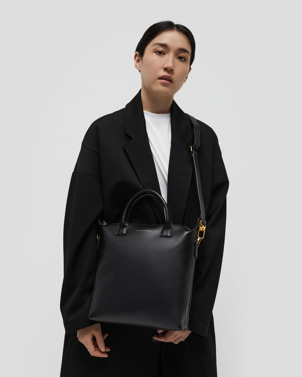 WANT LES ESSENTIELS O'Hare 2.0 Leather-Trimmed Nylon Tote Bag for Men