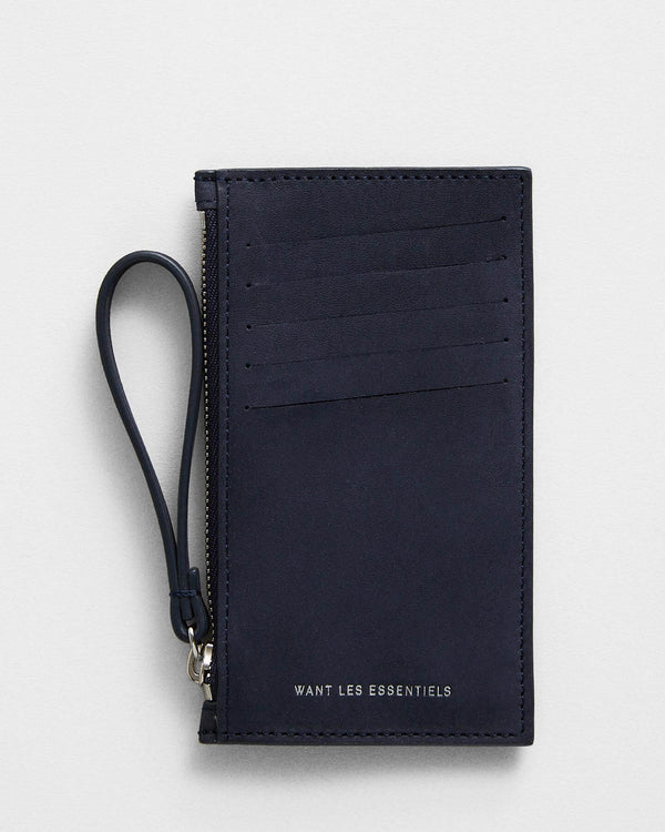 WANT Les Essentials Leather Wallet outlet Black