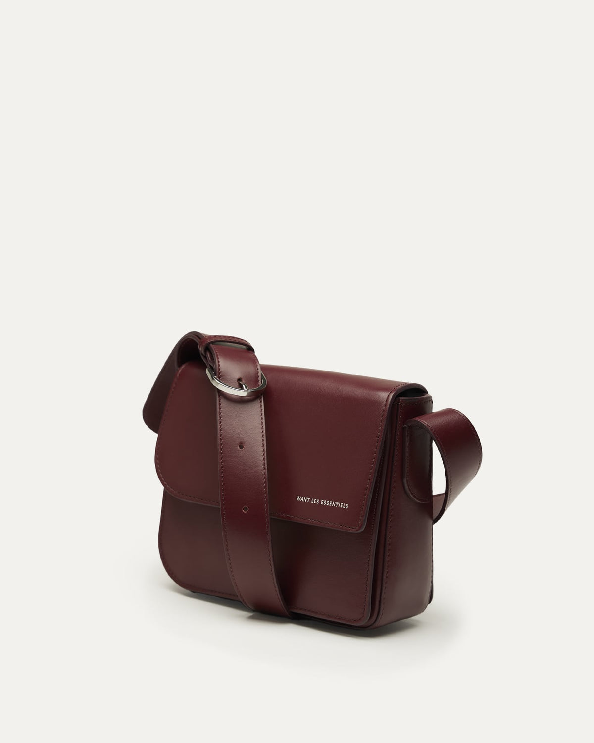 Arch Smooth Leather Crossbody Bag