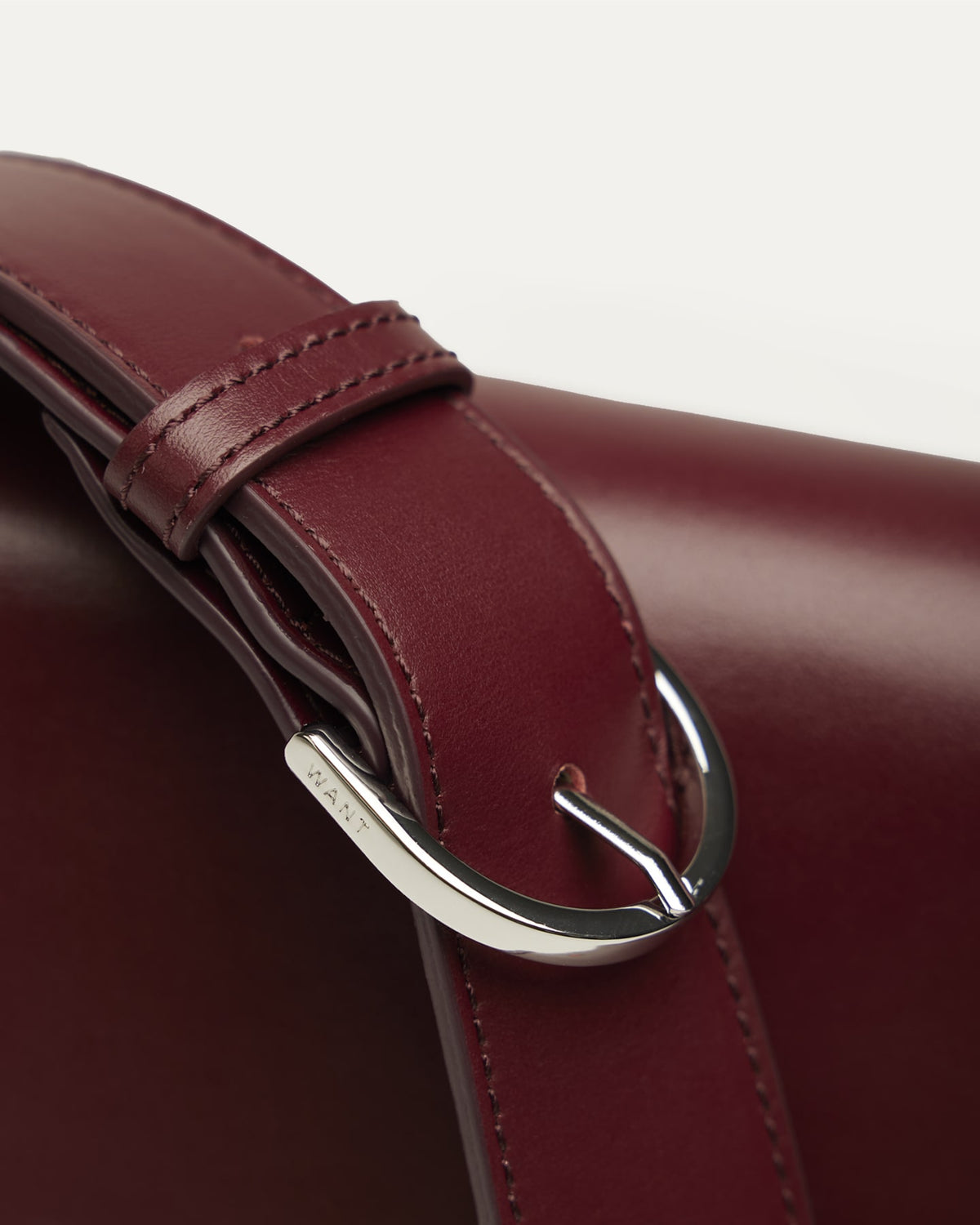 Arch Smooth Leather Crossbody Bag