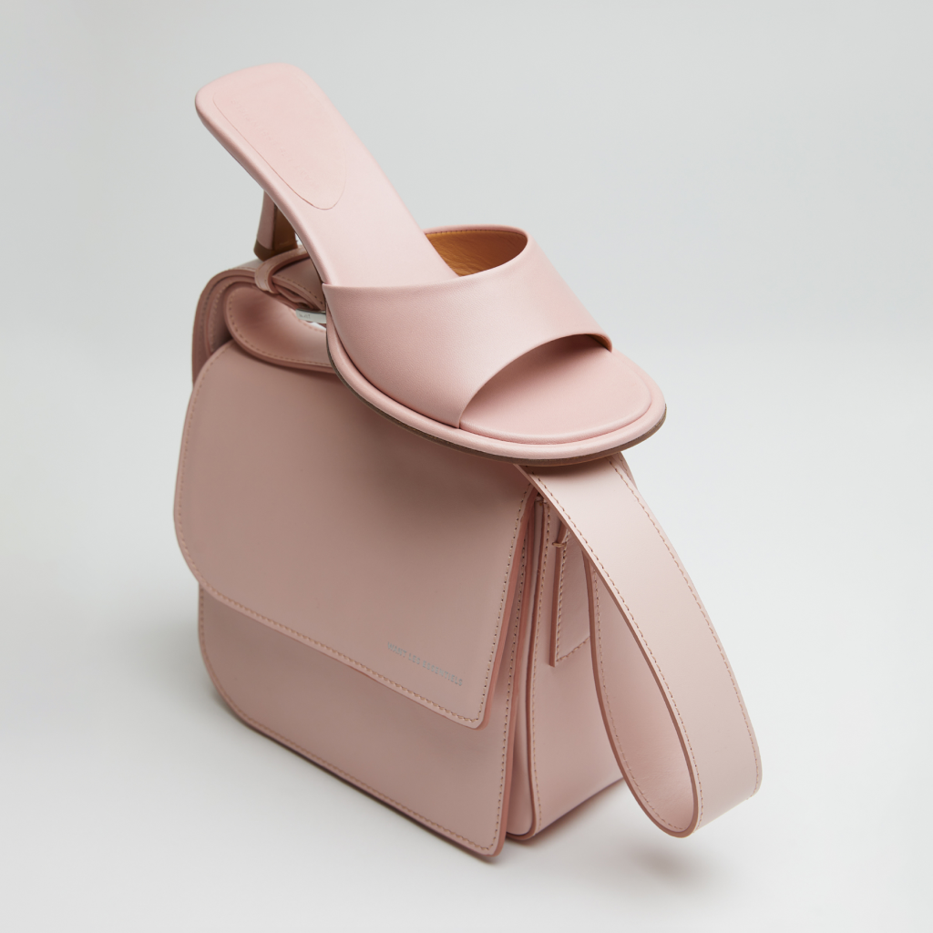 Arch Smooth Leather Shoulder Bag - WANT Les Essentiels