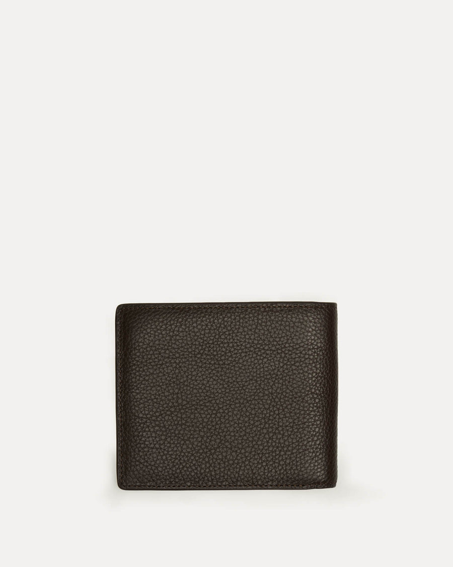 Benin Pebble-Grained Leather Bi-fold Wallet