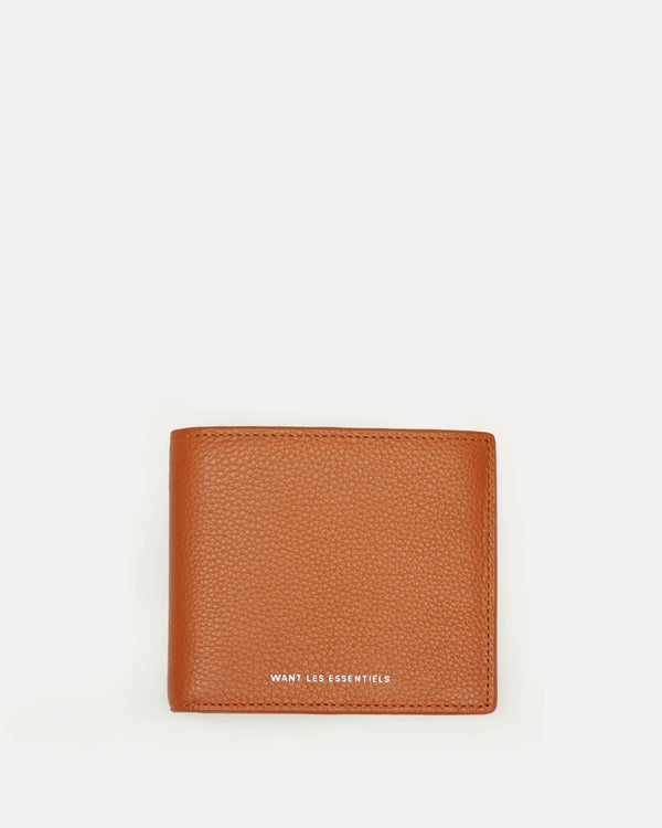 Benin Pebble-Grained Leather Bi-fold Wallet