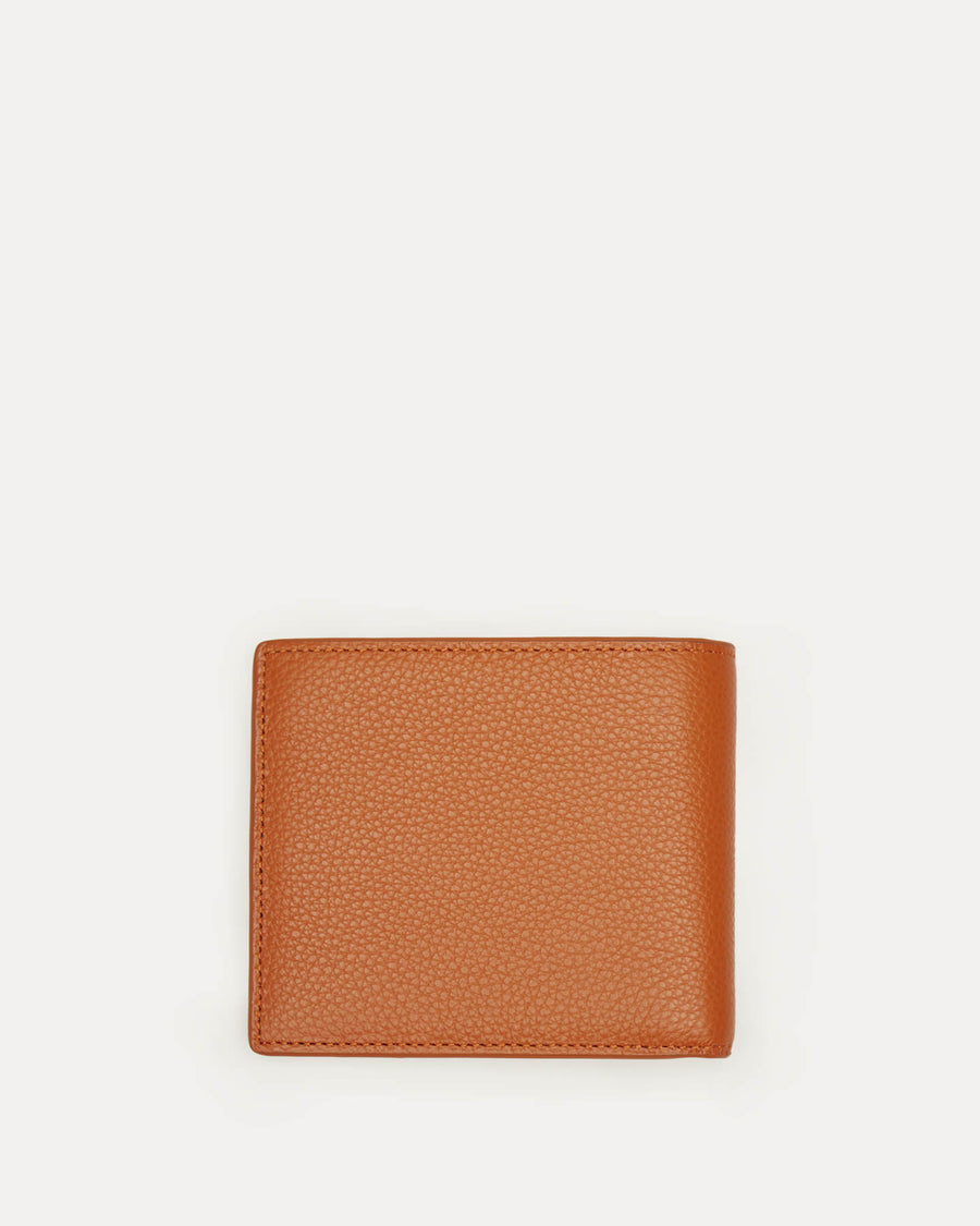 Benin Pebble-Grained Leather Bi-fold Wallet