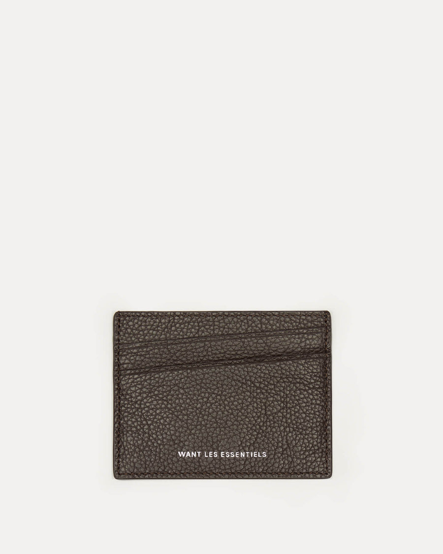 Branson Pebble-Grained Leather Cardholder