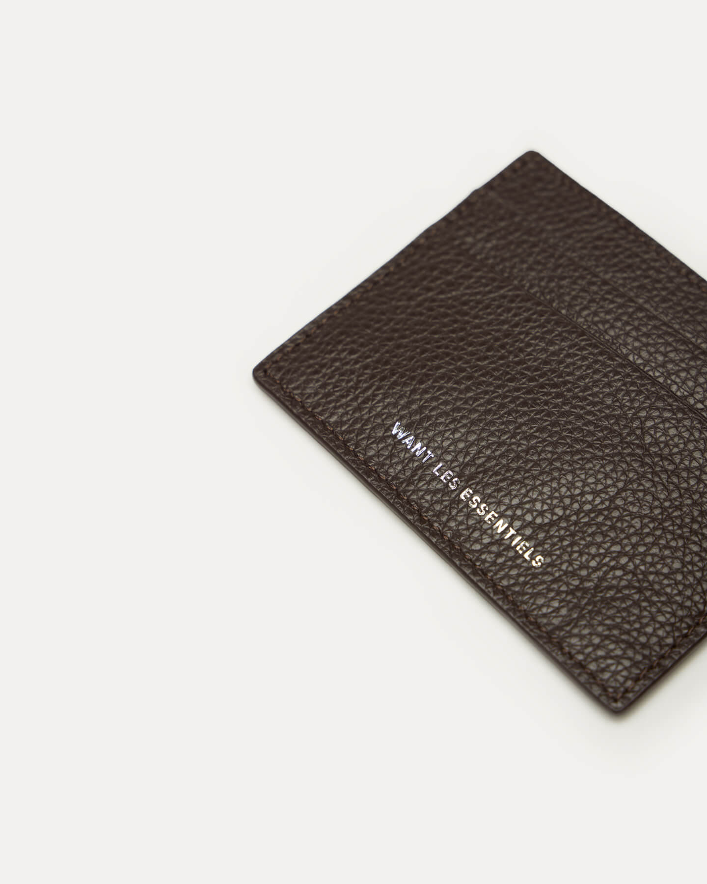 Branson Pebble-Grained Leather Cardholder