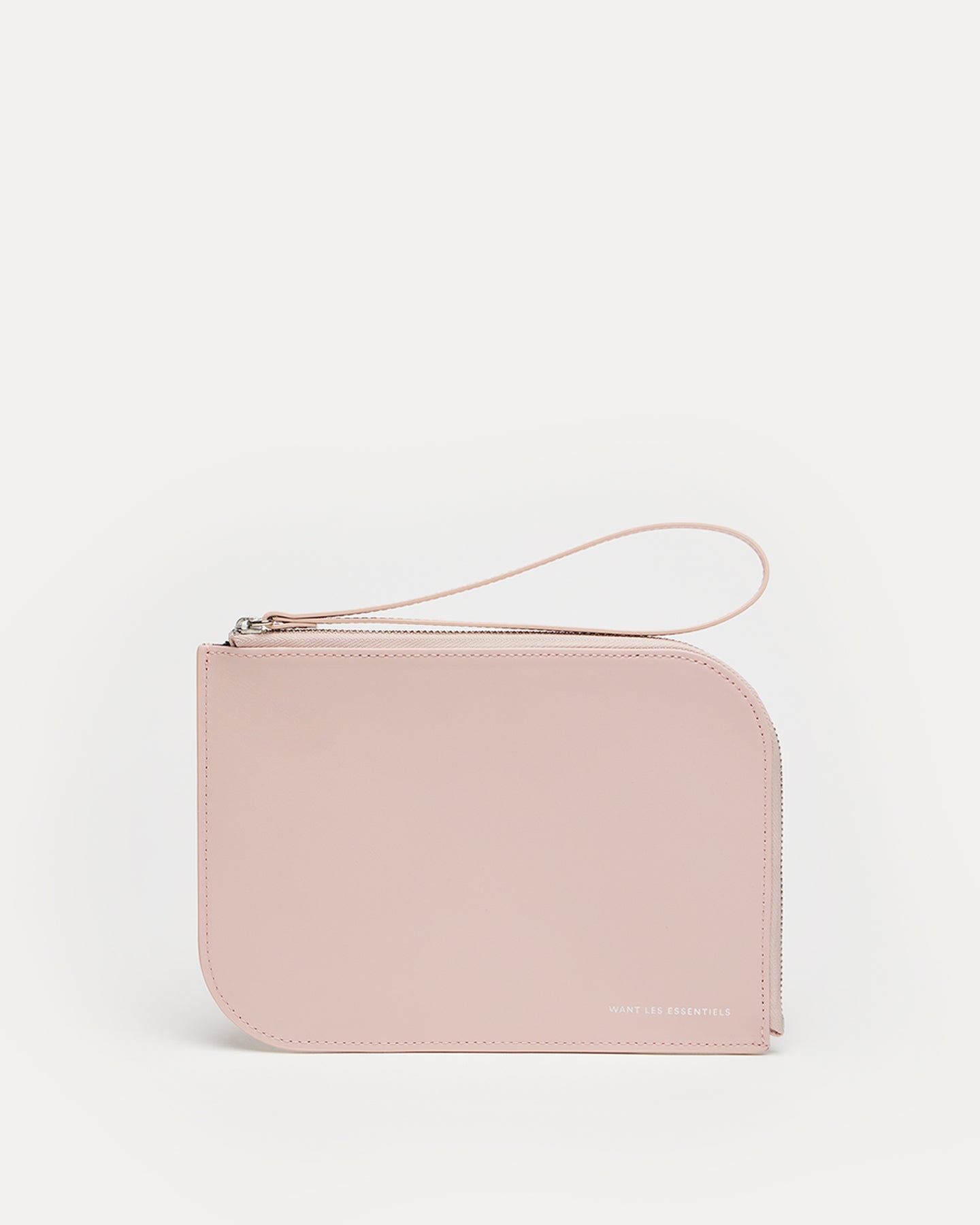 Arch Smooth Leather Cosmetic Pouch WANT Les Essentiels