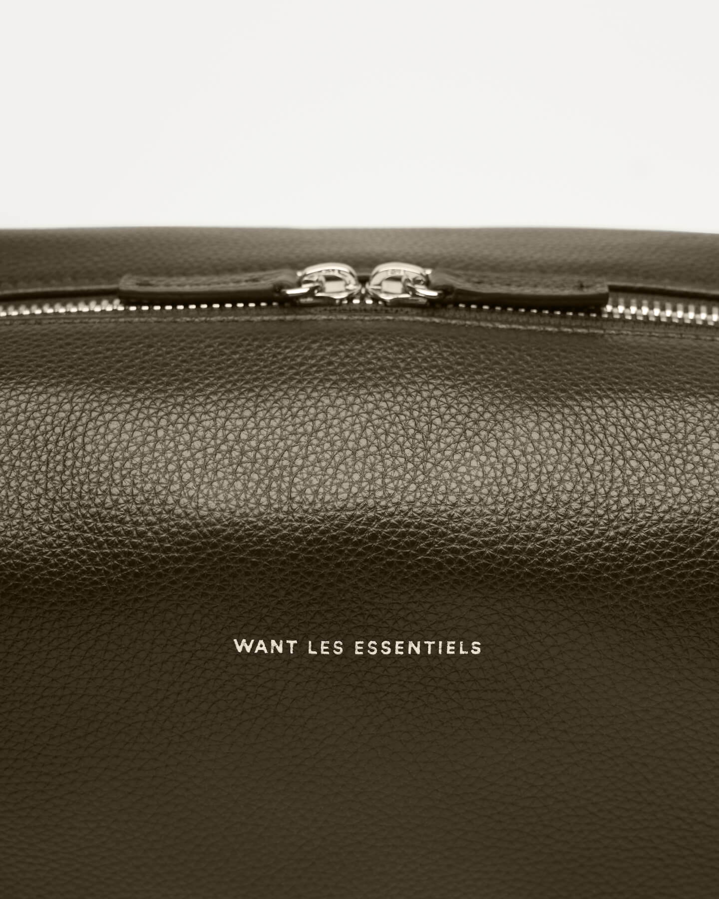 Kenyatta Pebble Grained Leather Toiletry Bag