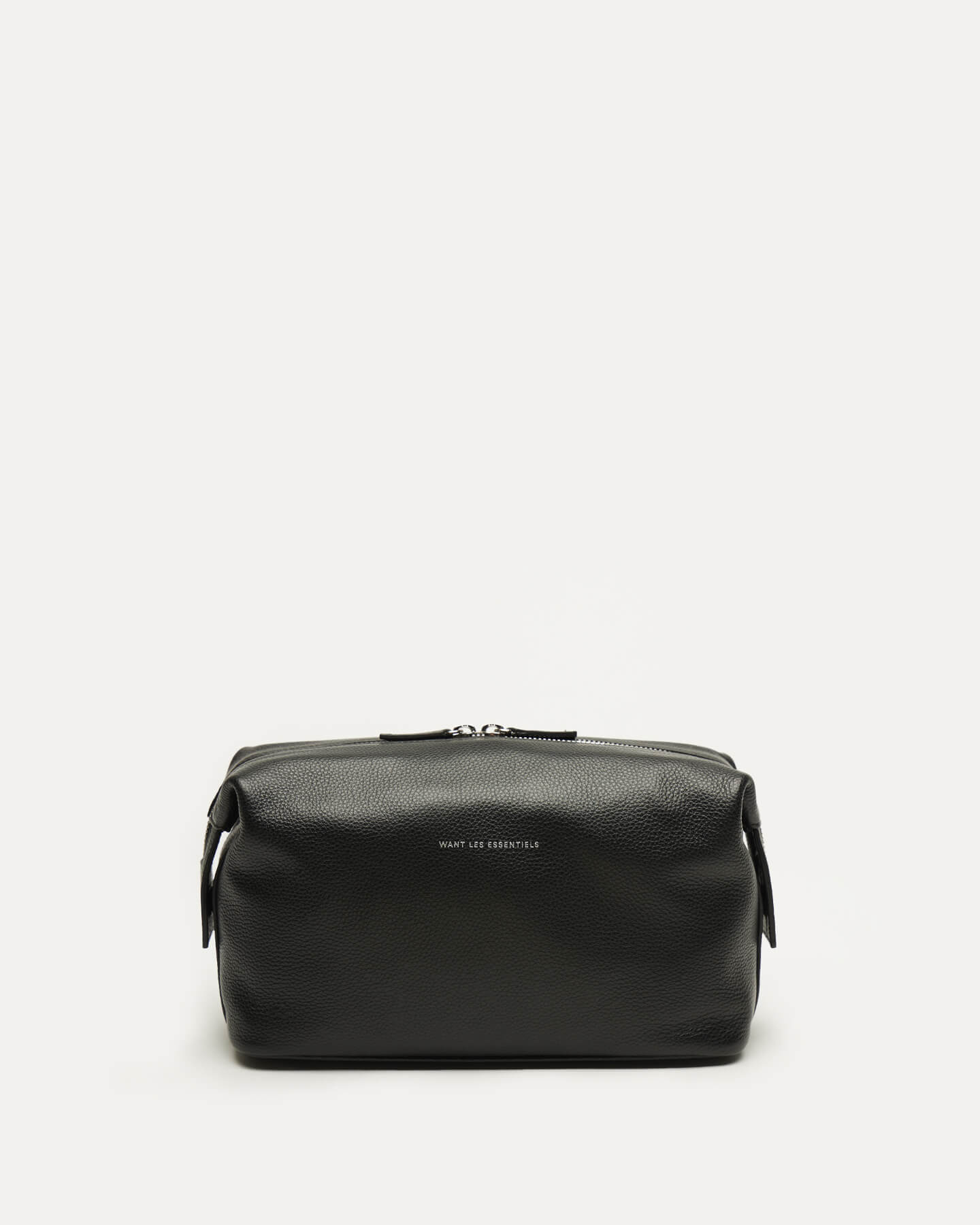 Kenyatta Pebble Grained Leather Toiletry Bag