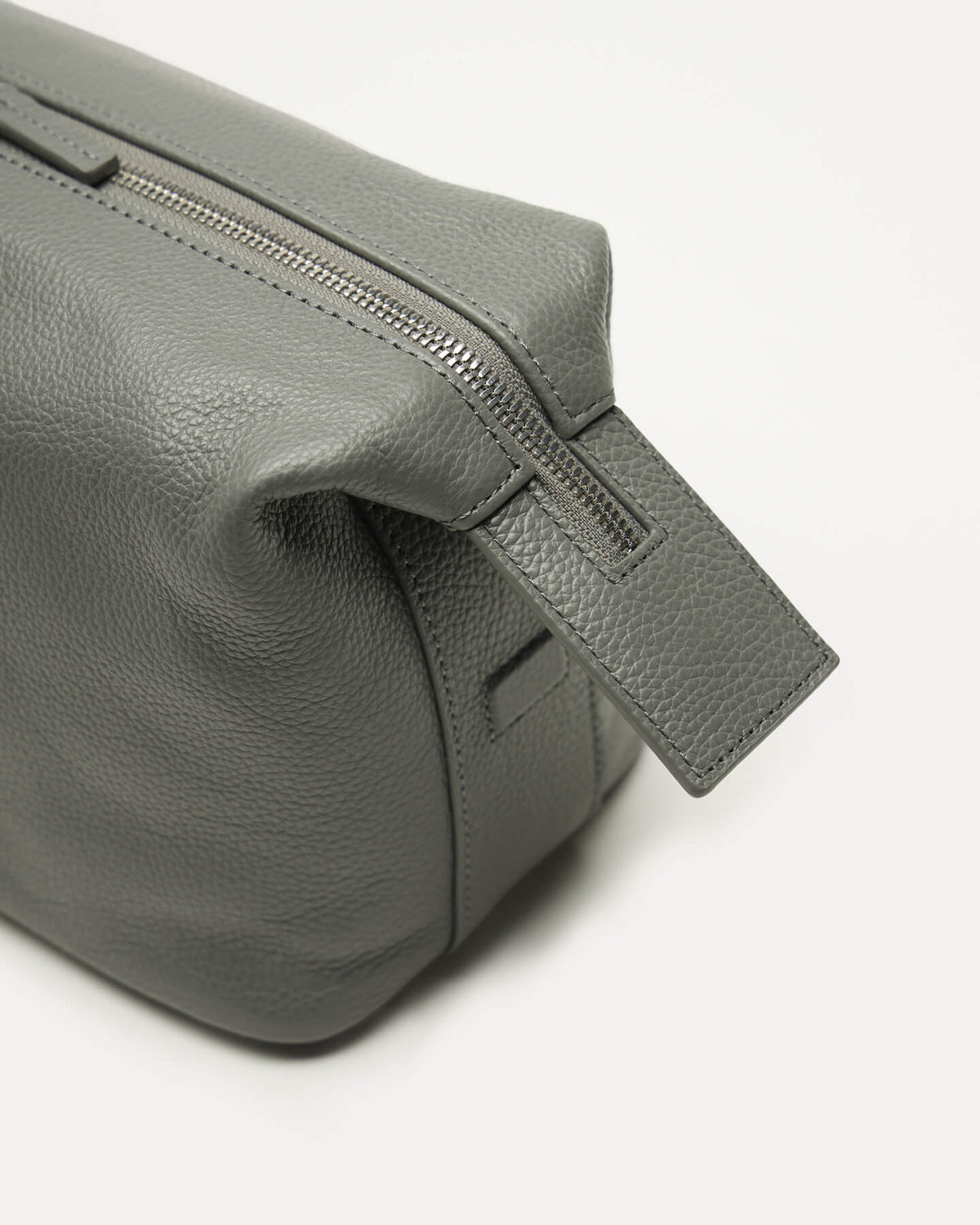 Kenyatta Pebble Grained Leather Toiletry Bag