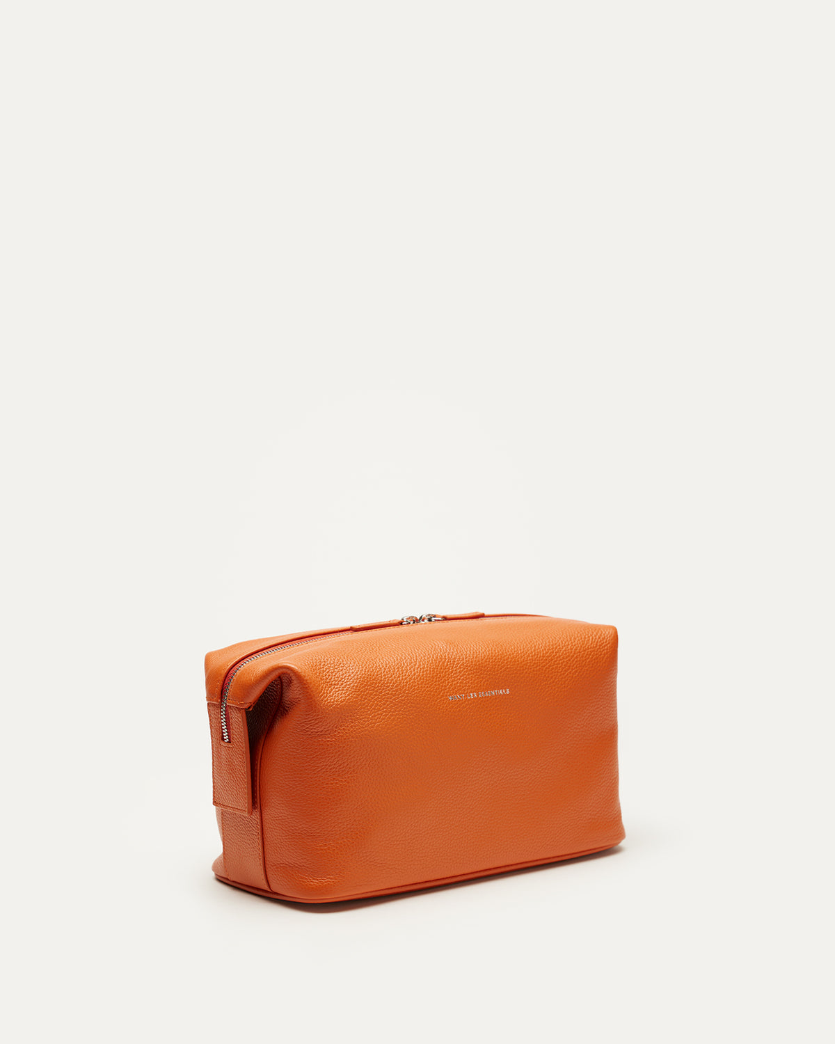 Kenyatta Pebble Grained Leather Toiletry Bag