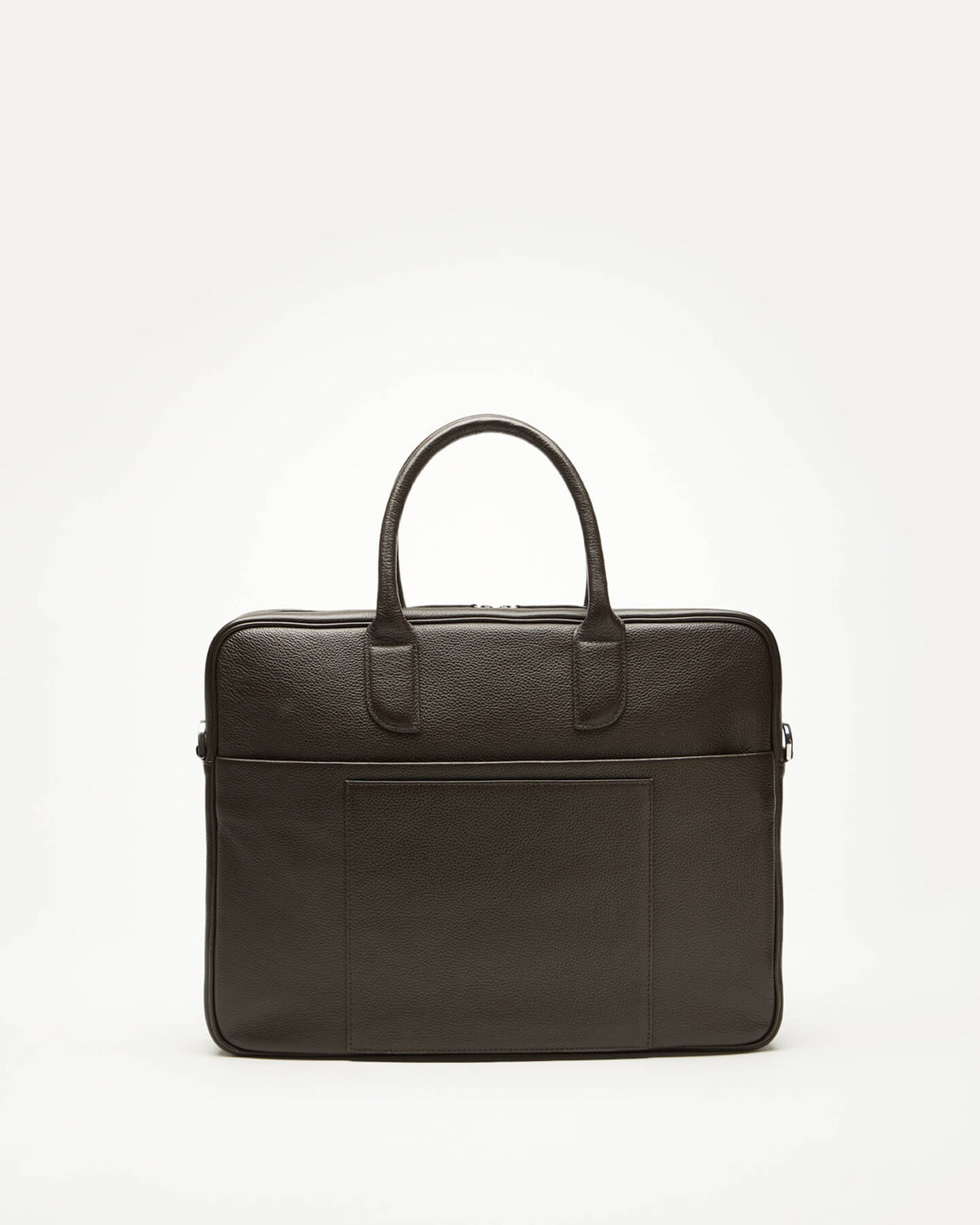 Lesage Pebble-Grained Leather Computer Bag