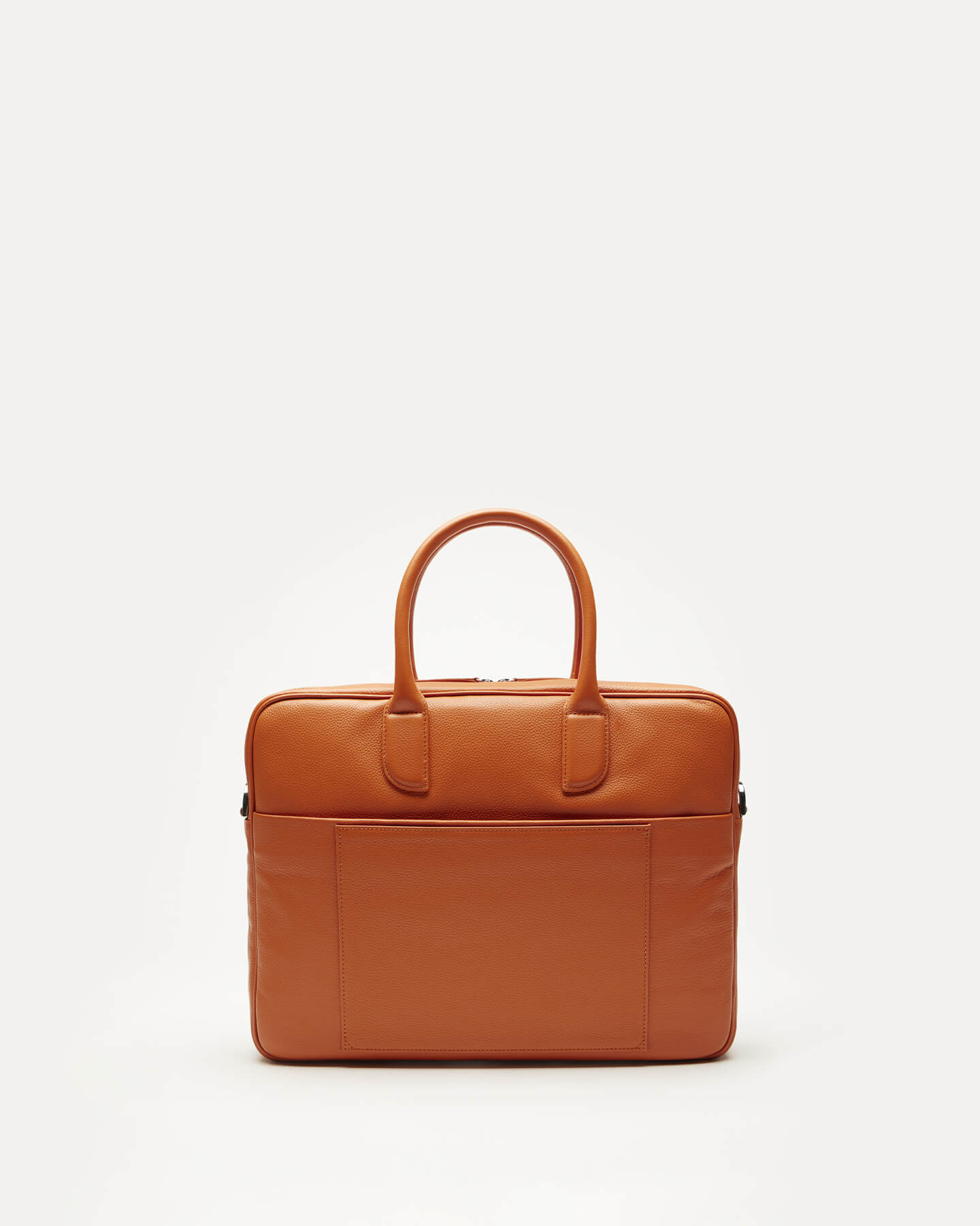 Lesage Pebble-Grained Leather Computer Bag